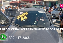 Photo of VIDEO: Acribillan a tiros a tres hombres en una yipeta en San Isidro