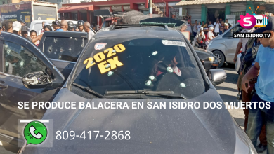 Photo of VIDEO: Acribillan a tiros a tres hombres en una yipeta en San Isidro