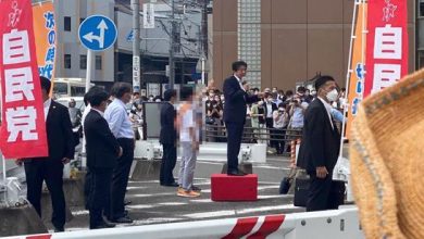 Photo of Video del momento en que matan al ex primer ministro de Japón
