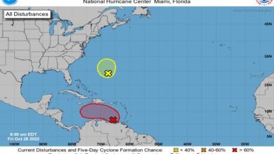 Photo of Autoridades vigilan sistema en mar Caribe que podría convertirse en depresión tropical este fin de semana